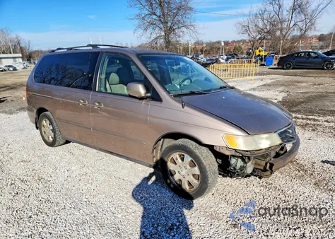 2003 Honda Odyssey Exl z USA, uszkodzony, nr VIN 5FNRL18093B094913